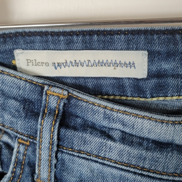 Anthropologie Pilcro & The Letterpress Folio Distressed Jeans Size 26 - Picture 5 of 11